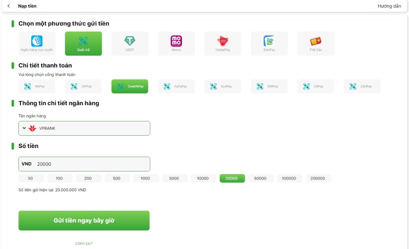 Hướng Dẫn Nạp Tiền OK9 An Toàn Và Nhanh Chóng 4 Các bước thực hiện nạp tiền OK9 dễ hiểu